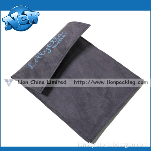 Double Velvet Pouch with Flap